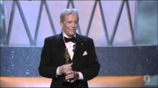 Peter OToole receiving an Honorary Oscar®