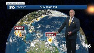 Tropics Update Latest on Hurricane Beryl and Tropical Storm Chris