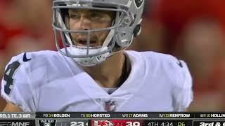 Derek Carr passed to Davante Adams TD