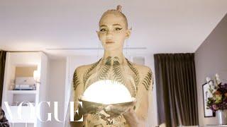 Grimes Gets Ready for the Met Gala  Vogue