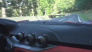 CRAZY Novitec N-Largo Ferrari F12 Ride on Mountain Roads  Onboard Acceleration Sound