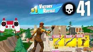 41 Elimination Solo Vs Squads RELOAD Gameplay Win Fortnite Chapter 5 Season 3 PS4 Controller