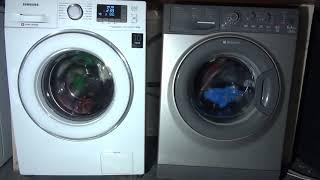 Wash Race No.132  Samsung Ecobubble stain away vs Hotpoint Anti stain