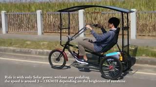 Solar E-Bike Trike