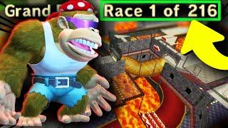 Racing EVERY Custom Track in Mario Kart DAY #1