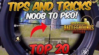 Top 20 Tips and Tricks in PUBG MOBILE for beginners FROM NOOB TO PRO GUIDE