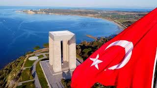 Çanakkale Şehitler Abidesi Drone Çekimi Şiirli