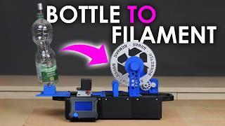 PET Bottle Recycling Waste to 3D Printing Filament