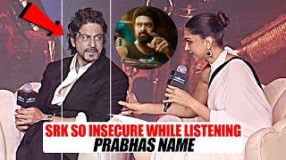 Shah Rukh Khan Gets Insecure Listening Prabhas Name  Deepika Padukone  Jawan Movie  Daily Culture