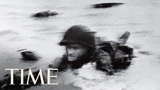 D-Day Behind Robert Capas Photo Of Normandy Beach  100 Photos  TIME