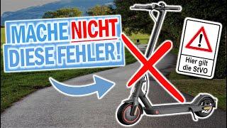 E-SCOOTER KAUFEN Bitte mache nicht DIESE Fehler