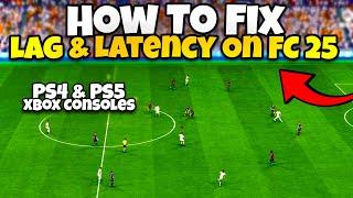 How To Fix FC 25 Lag & FPS Drops on PS5 & PS4 & Xbox l FC 25 Latency & Lag on All Consoles Fix