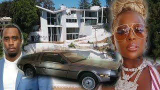 Exploring Mary J Bliges Abandoned Mansion - FOUND DELOREAN