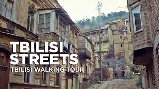 Walking in Tbilisi Georgia  Exploring the Streets of Dzveli Tbilisi 2019  Georgia Country