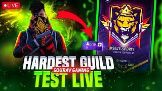 Live Dominating Top 1 Grandmaster V Badge LobbySerious Grandmaster Pushing-Garena Free Fire 