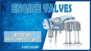 engine valves I engine working malayalam I iti malayalam online class I amvi I pump operator class