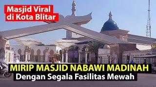Masjid Ar Rahman Blitar  Nuansa Masjid Nabawi dengan Segala Fasilitas Mewah
