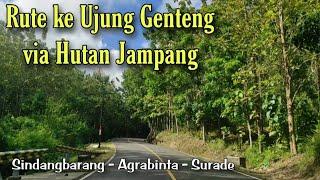 Jalur Rute ke Pantai Ujung Genteng Sukabumi - Villa Asaba land Amanda ratu resort Sukabumi