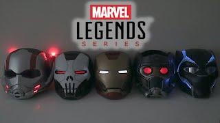 MARVEL MONDAY  Marvel Legends Series Electronic Helmet Collection Unboxing and Review