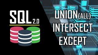 SQL 2.0 #3 Operacje na zbiorach danych - klauzule Union Intersect Except