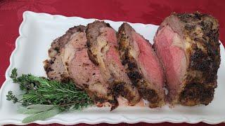 طريقة تحضير كستلاتة بقر مشوية بالفرن How to cook the perfect Christmas Prime Rib Roast