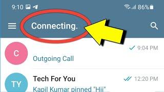 Telegram Connecting Problem In India  Telegram Connecting Problem Solve