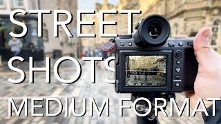 Street Photography With 100MP Fuji Medium Format POV with GFX 100II