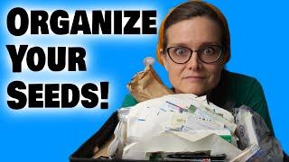 Seed Storage and Organization - Tips