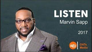 Listen - Marvin Sapp Lyric Video