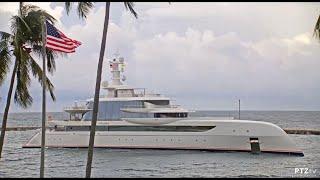 Yacht EXCELLENCE arriving into Port Everglades - 9252023