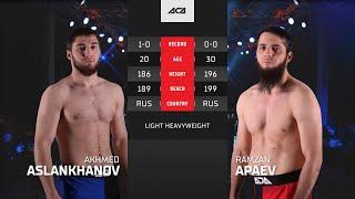 Асланхан Ахмедов vs. Рамзан Апаев  Aslankhan Akhmedov vs. Ramzan Apaev  ACA YE 44