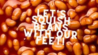 BAKED BEANS CRUSHED WITH FEET