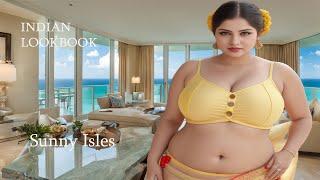 4K AI Art Indian Lookbook Meets Sunny Isles beach