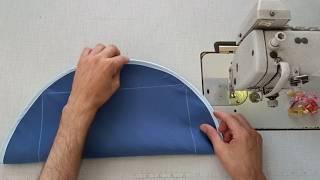 Sew a gorgeous pillow cover. In a new and innovative way