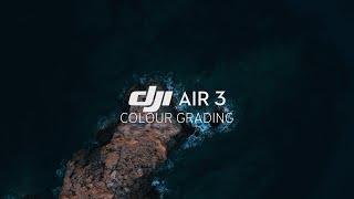 DJI Air 3 Colour Grading  Get Your Footage Looking Cinematic With and Without Creative LUTS