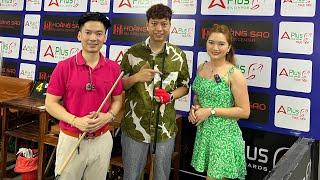 Caramen gặp được IDOL cơ thủ số 1 Việt Nam Dương Quốc Hoàng trước thềm giải đấu Billiard Hoàng Sao