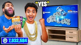 Saying YES To Fortnite RICH KID For 24 Hours