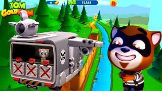 Talking tom gold  run Говорящий Том бег за золотом Леди Баг похитила все золото