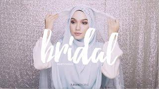 Wedding Hijab Tutorial Syrian Style with Headband