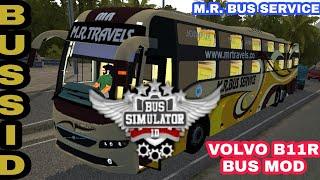 volvo B11R sleeper bus mod  bussid  m.r.travels #desidriver #gamingvideos #busmod #volvob11r