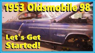 The 1953 Oldsmobile 98 Coupe is Underway Brakes first Lets Go