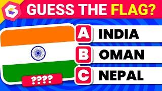 Guess and Learn ALL 49 FLAGS Of ASIA  Flag Quiz