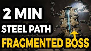 How To Solo Steel Path Fragmented Boss in 2 Minutes  Whispers in the Walls WARFRAME