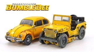 Transformers Movie Bumblebee Studio Series SS-57 Repaint OFFLOAD Jeep Bumblebee Car Robot Toys