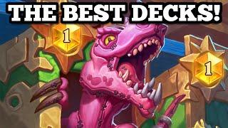 The FIVE BEST DECKS to get LEGEND in Standard and Wild this Mini Set