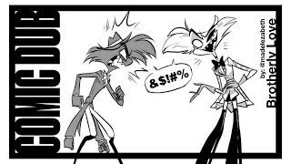 COMIC DUB  Angel And Arackniss Hazbin Hotel Pilot Brotherly Love NOT FOR KIDS