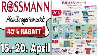 ROSSMANN Prospekt  Angebote und Aktionen  Gültig von 15.04.2024