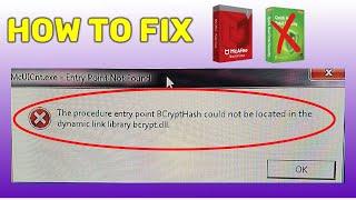 How to Fix MCUICNT.EXE Entry Point Not Found Error in Windows 11