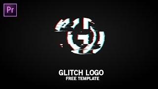 Glitch Logo Reveal in Premiere Pro  Premiere Pro Tutorial 