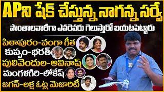 Naganna Sensational Survey On AP Elections 2024  CM Jagan  Chandrababu  Pawan Kalyan  NewsQube